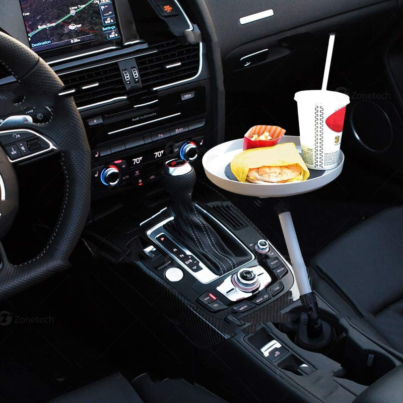 Car Tray Holder Beverage Cup Holder Food 360 Degree Rotation