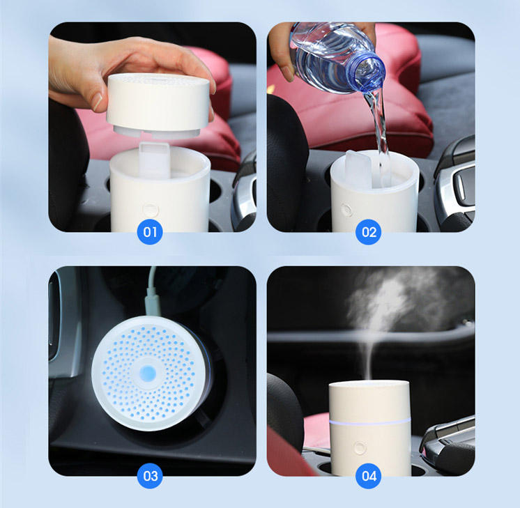 Car Diffuser Aroma Water Mist Humidifier