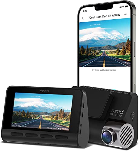 70mai A800S True 4K ComIMX415 Dash Cam