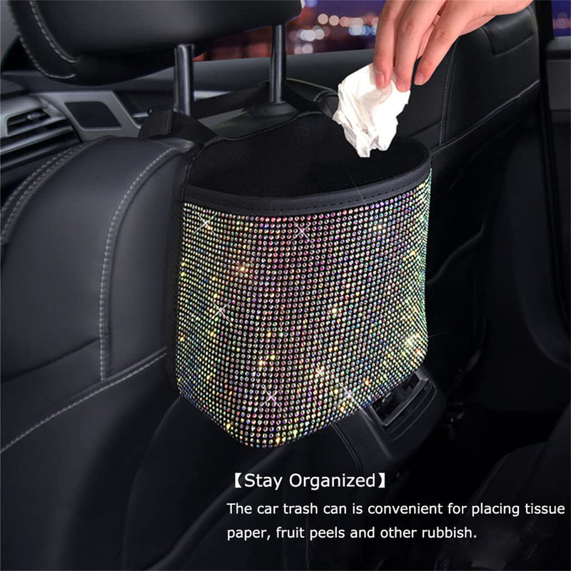 Crystal Car Trash Can